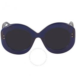 Azzedine Grey Oversized Ladies Sunglasses AA0003S-003 52