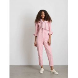 Herringbone Standard Jumpsuit - Blush Pink
