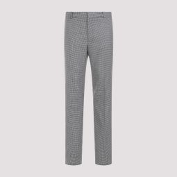 Wool Pants - Black/White