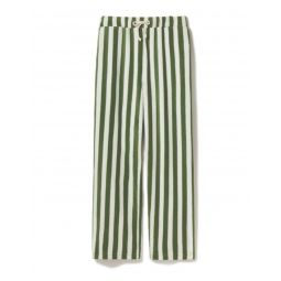 Weekend Pant - Green Stripe