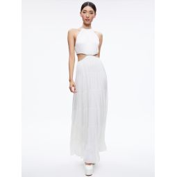 MYRTICE EMBELLISHED CUT OUT MAXI DRESS