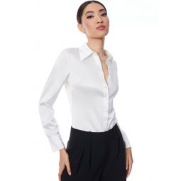 WILLA FITTED PLACKET TOP