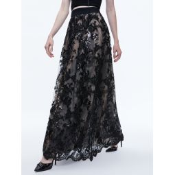 TINA EMBELLISHED GOWN SKIRT