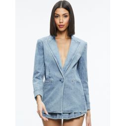 JUSTINE ROLLED CUFF BLAZER