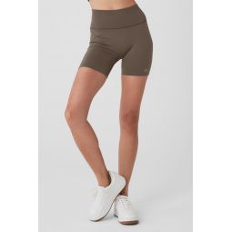 5 Seamless Ribbed Favorite Short - Olive Tree