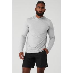 Conquer Reform Long Sleeve With Hood - Athletic Heather Grey