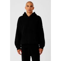 Scholar Hooded Sweater - Black