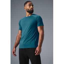 The Triumph Crew Neck Tee - Oceanic Teal