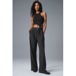 Suit Up Trouser (Long) - Black