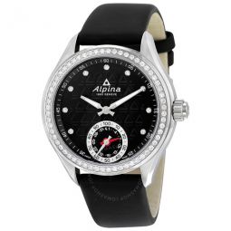 Horological Smartwatch Black Dial Ladies Watch