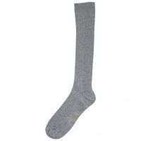 Pearl Donna Long Socks - Grey