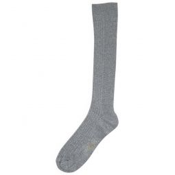 Pearl Donna Long Socks - Grey