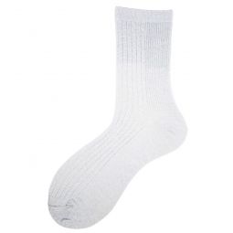White Donna Short Socks - White