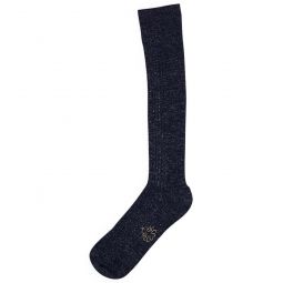 Blue Donna Long Socks - Blue