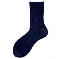Blue Donna Short Socks - Blue