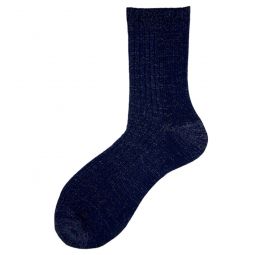 Blue Donna Short Socks - Blue