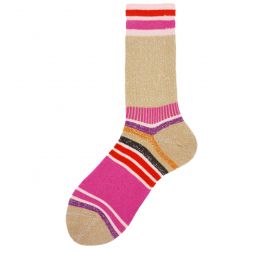 Pink Tan Chapo Short Socks - Pink Tan