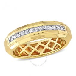 1/5ct TDW Channel-Set Diamond Ring in 14k Yellow Gold