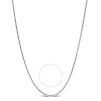 1.2mm Snake Chain Necklace In Sterling Silver, 16 In