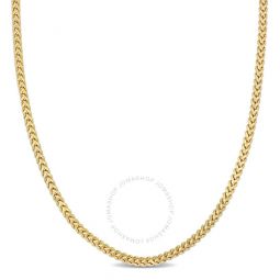 2.3mm Franco Link Necklace In 10K Yellow Gold, 16 In