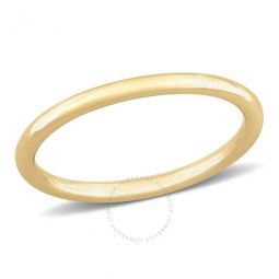 Wedding Band In 14K Yellow Gold