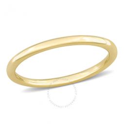 2mm Wedding Band In 10K Yellow Gold