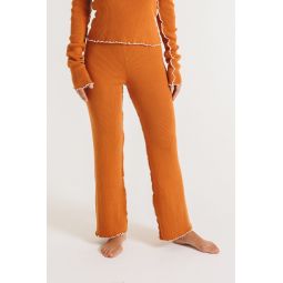 Seren Knit Trousers - orange