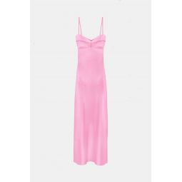Waterlily Midi Dress - Lux Pink