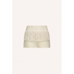 Crochet Lace Shorts - Cream