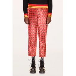 Neo Plaid Pants - Red