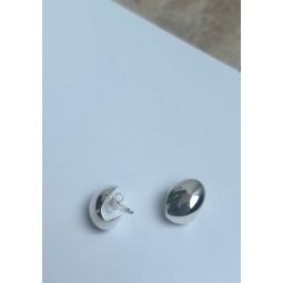 Petite Spoon Earrings - Silver