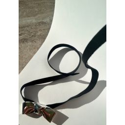 Large Cravat Necklace - Silver