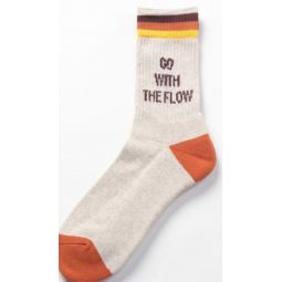 recover G.W.T.F Go With The Flow Pile Socks