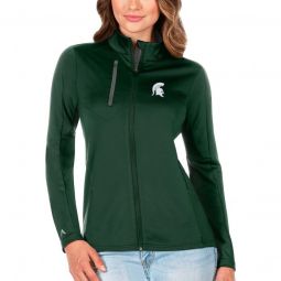 Antigua Womens Michigan State Spartans Generation Golf Jacket - Embroidered Logo