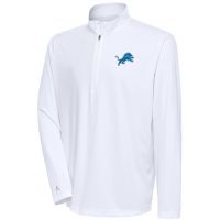 Antigua Detroit Lions Tribute Zippered Golf Pullover