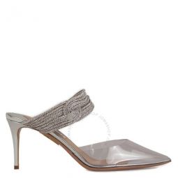 Ladies Silver Instinct Stiletto Heel Pumps, Brand Size 36 ( US Size 6 )