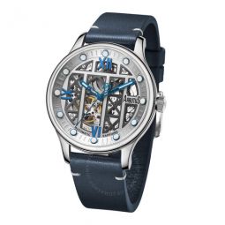 Wall Street Automatic Silver Dial Mens Watch