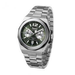 Wall Street Automatic Green Dial Mens Watch