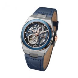 Wall Street Automatic Blue Dial Mens Watch
