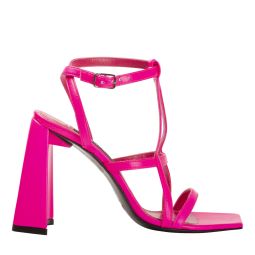 High Heel A Sandal - Hot Pink
