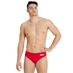 Arena Mens Solid Water Polo Brief Swimsuit