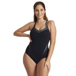 Arena Womens Isabel Light Cross Back One Piece Swimsuit