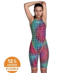Arena Girls Powerskin ST Next Limited Edition Open Back Tech Suit Swimsuit