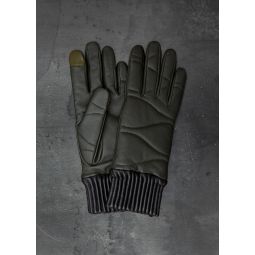 AW54/Lambskin Cashmere glove - Kaki