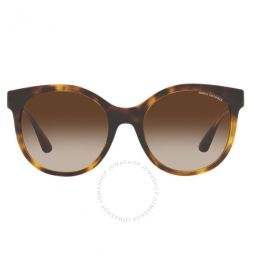 Gradient Brown Cat Eye Ladies Sunglasses