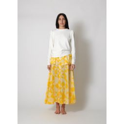 Saskia Skirt - Yellow Print
