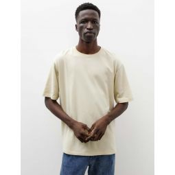 Cotton Mesh Dyed Tee - Ivory