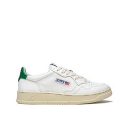 Medalist Low Sneakers Leather Men AULM LL20 - White/Green