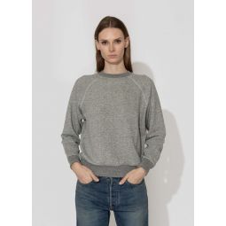 Sweatshirt in Heather Grey