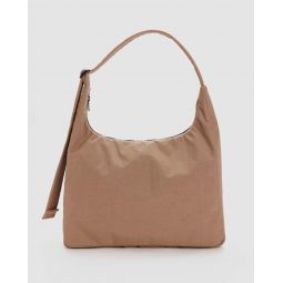 Nylon Shoulder Bag - Cocoa